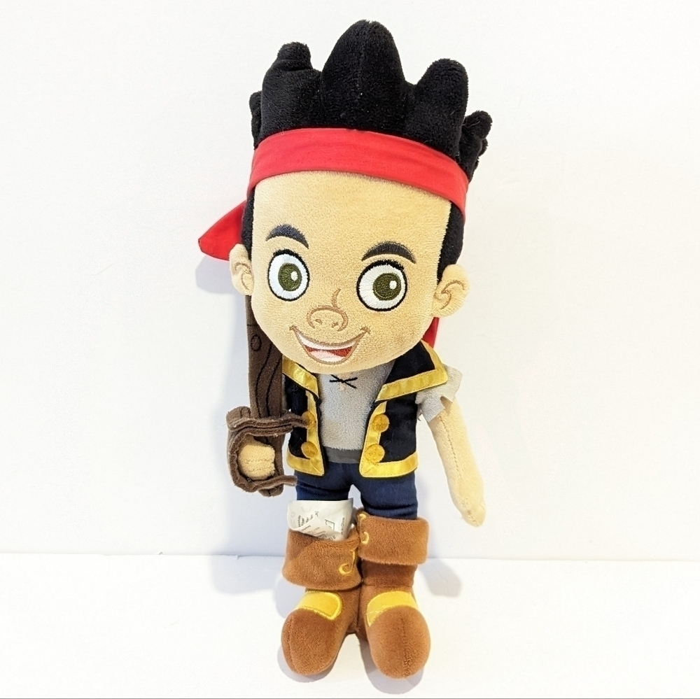 2/$20 Disney Store Jake And The Neverland Plush 13”